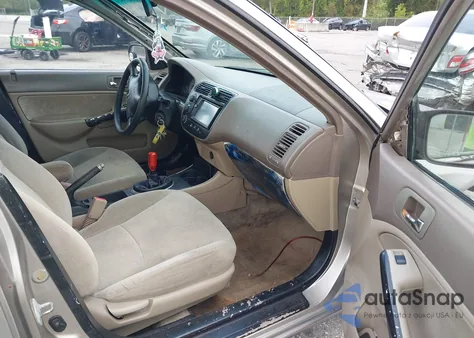 2002 Honda Civic Lx from USA, damaged, VIN 1HGES155X2L006711